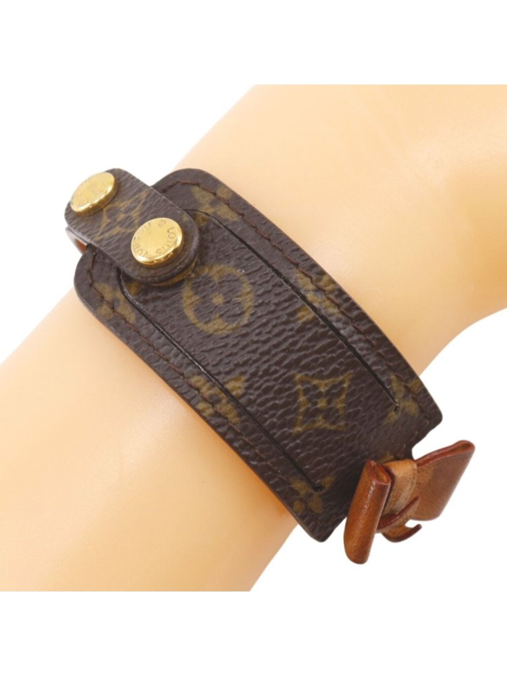 Louis Vuitton Bracelet Porte Adresse Monogram Canvas